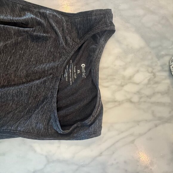 Ethika Charcoal Heather Racerback Tank – Size XL – New Without Tags - Picture 4 of 5